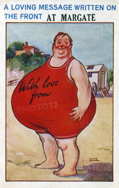 A seaside postcard from Margate, Kent, 20th century. Artist: Unknown