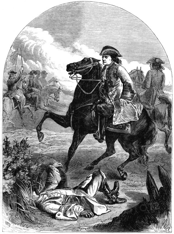 'The Narrow Escape of Marlborough', 18th century (19th century). Artist: Unknown