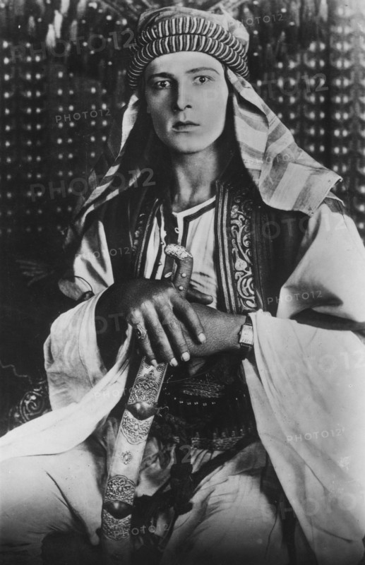 Rudolph Valentino (1895-1926) in 'The Sheikh', 1921. Artist: Unknown