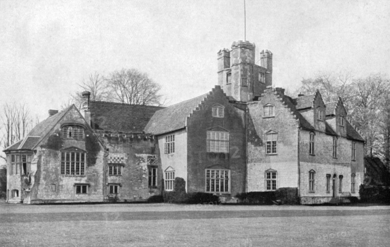 Bisham Abbey, Berkshire, from the north-east, 1924-1926.Artist: HN King
