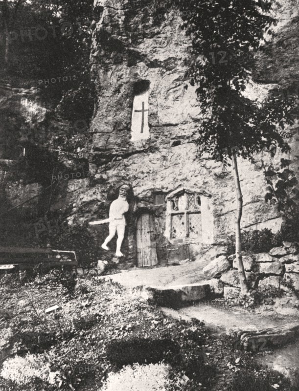 St.Robert's Chapel, Knaresborough, 1924-1926.Artist: Photochrom Co Ltd of London