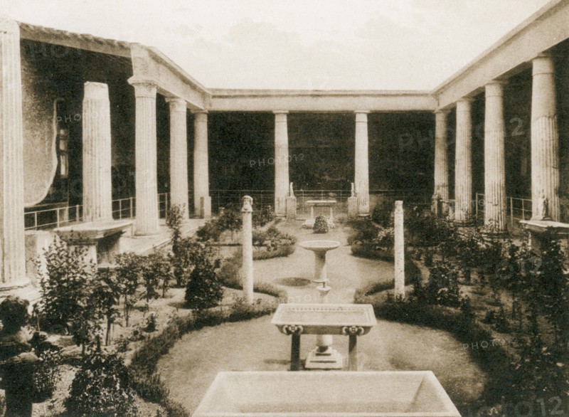 Casa dei Vettii, Pompeii, Italy, c1900s. Creator: Unknown.