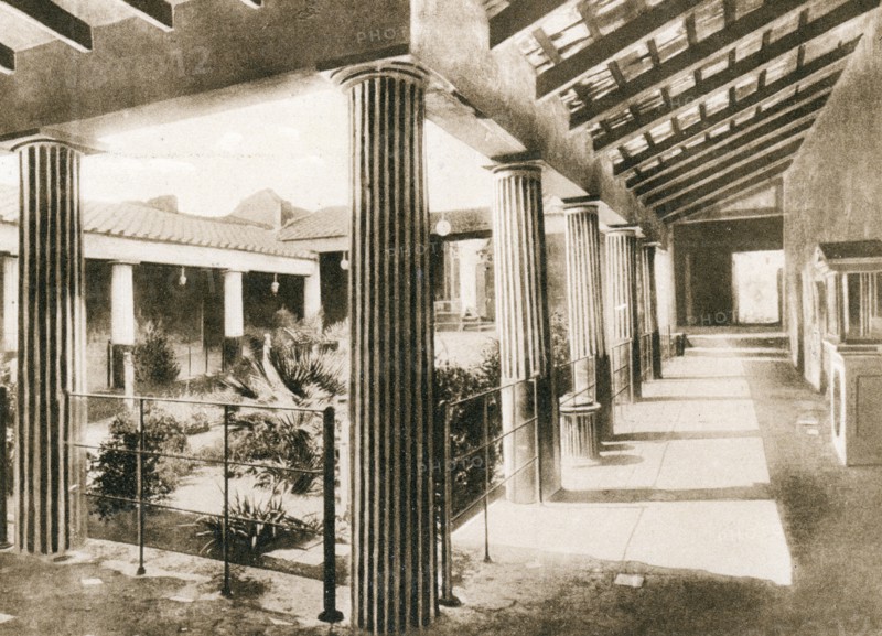 Casa degli Amorini Dorati, Pompeii, Italy, c1900s. Creator: Unknown.