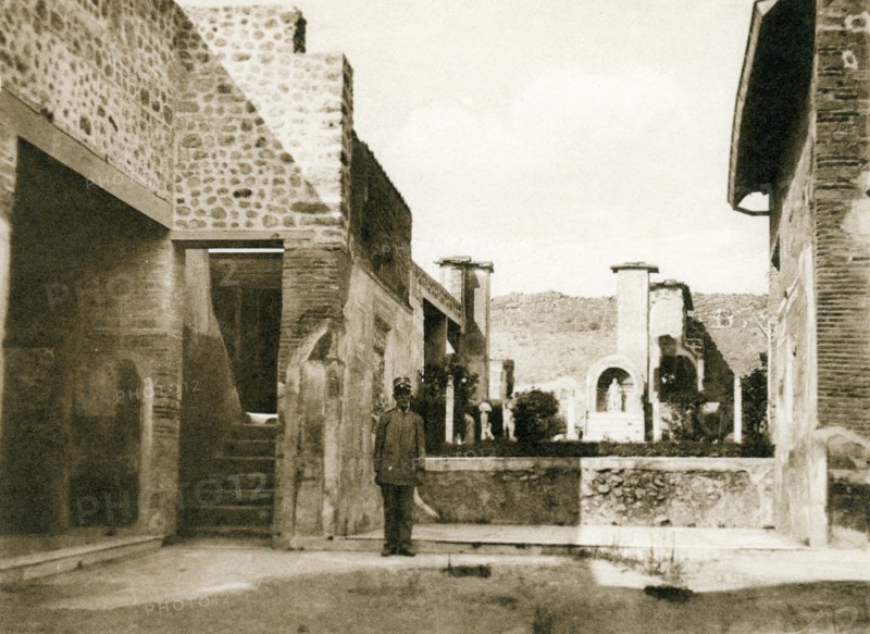Casa di Marco Lucrezio Fronto, Pompeii, Italy, c1900s. Creator: Unknown.