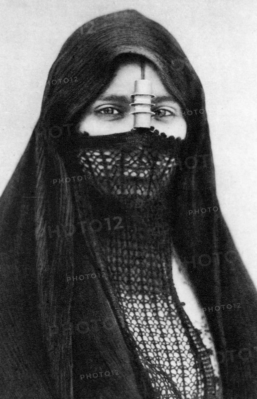 A portrait of an Egyptian woman, c1920s. Artist: Unknown