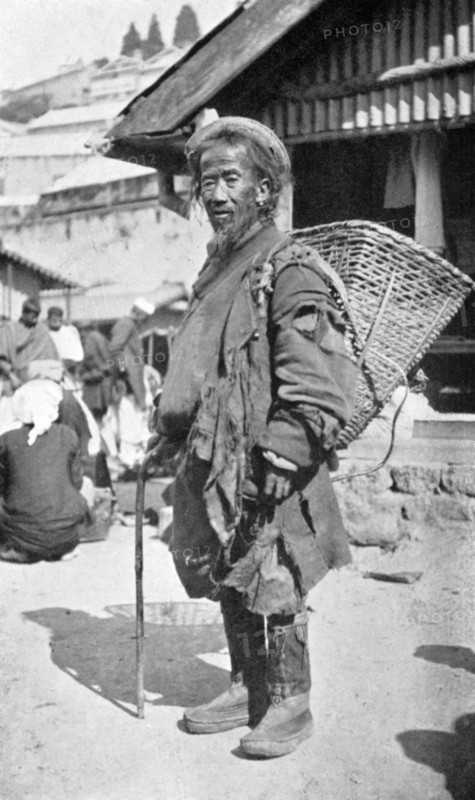 A native of Darjeeling, West Bengal, India, c1910. Artist: Unknown