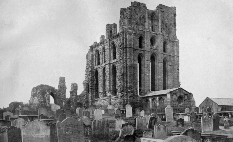 Tynemouth Priory, Northumberland, 1924-1926. Artist: Francis Frith & Co