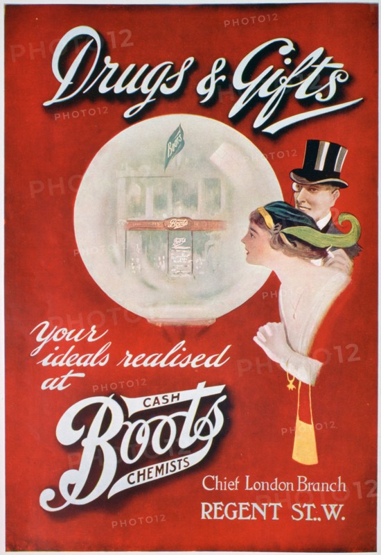 Advert for Boots the Chemists, 1913. Artist: Unknown