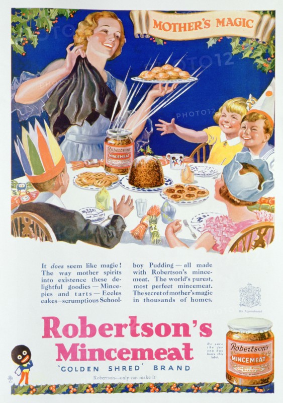 Advert for Robertson's Mincemeat, 1933. Artist: Unknown