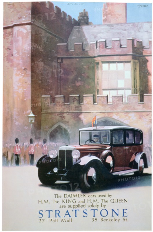 Advert for Stratstone car retailers, 1935. Artist: Unknown
