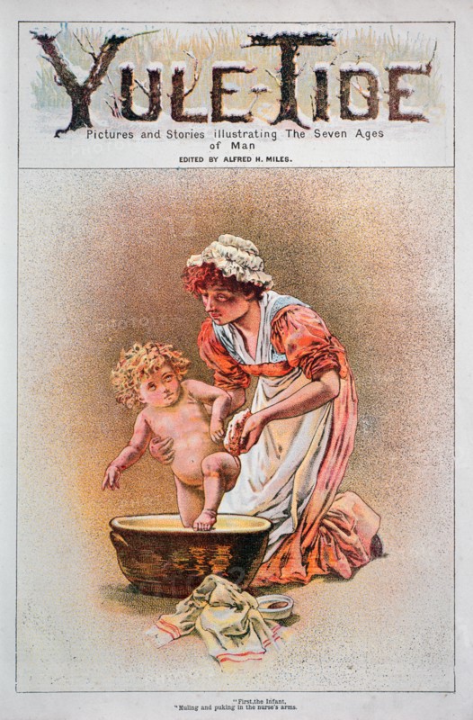 Illustration from Yuletide, 1882. Artist: Unknown