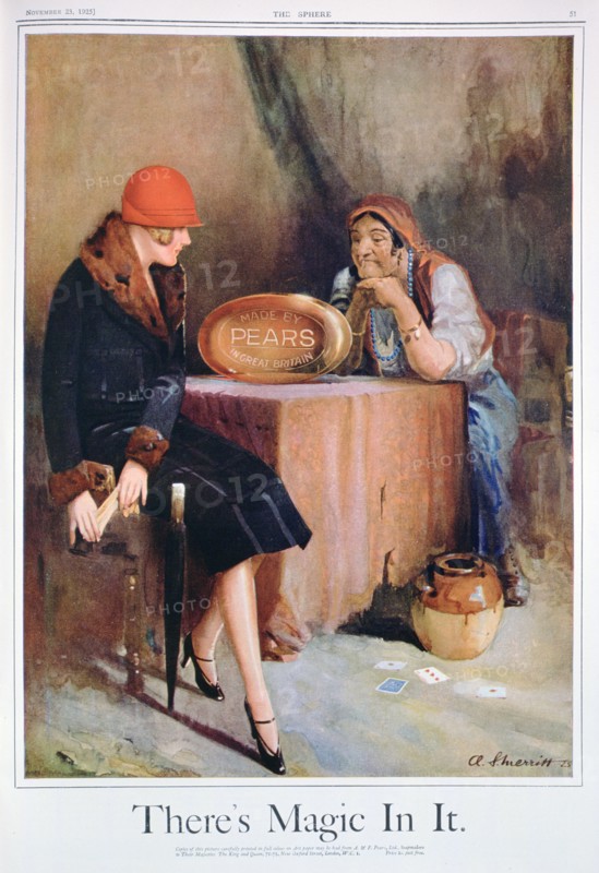 Pears soap advert, 1925. Artist: Unknown