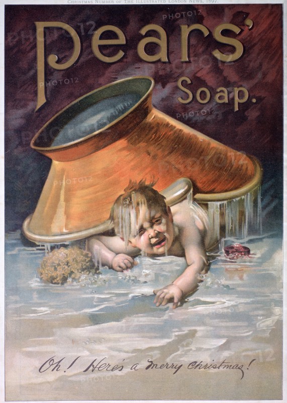 Pears soap advert, 1897. Artist: Unknown