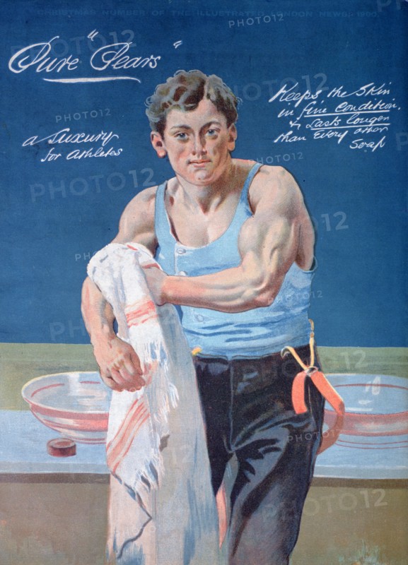 Pears soap advert, 1900. Artist: Unknown