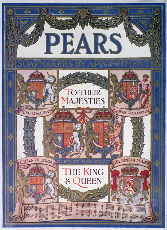 Pears soap advert, 1911. Artist: Unknown