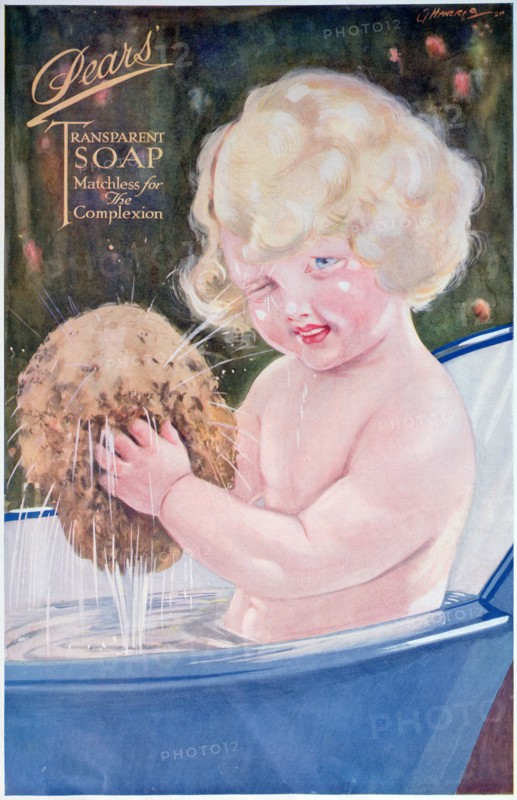 Pears soap advert, 1920. Artist: Unknown