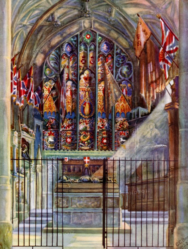 The Warriors' Chapel, Canterbury Cathedral, Kent, 1924-1926.Artist: EC Boon