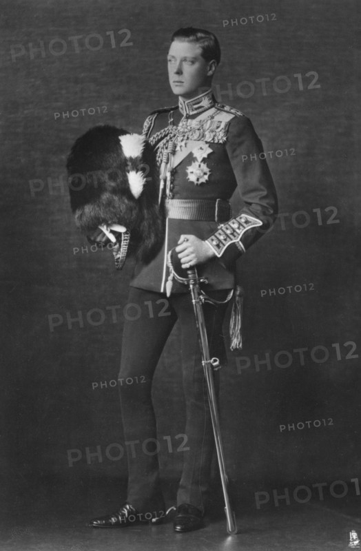 Edward, Prince of Wales, in army uniform, 1920s(?). Creator: Raphael Tuck & Sons.