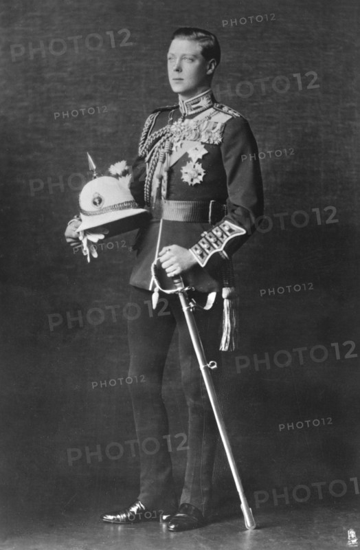 Edward, Prince of Wales, in army uniform, 1920s(?). Creator: Raphael Tuck & Sons.