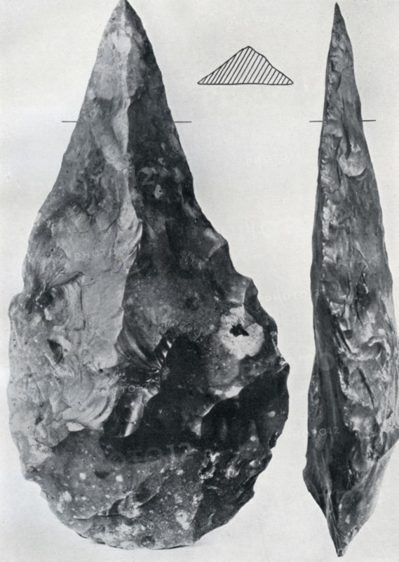 Sharp pointed implements, from Henley, Oxfordshire, 1926. Artist: Unknown