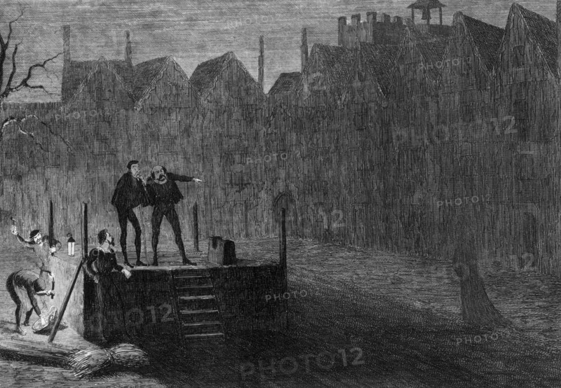 The night before the execution, 1554 (1840). Artist: George Cruikshank