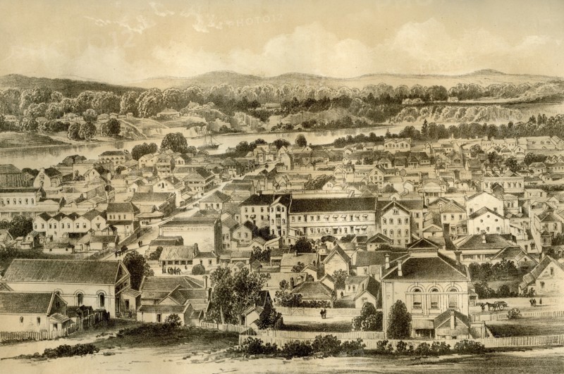 Brisbane, Queensland, Australia, 1879. Artist: McFarlane and Erskine