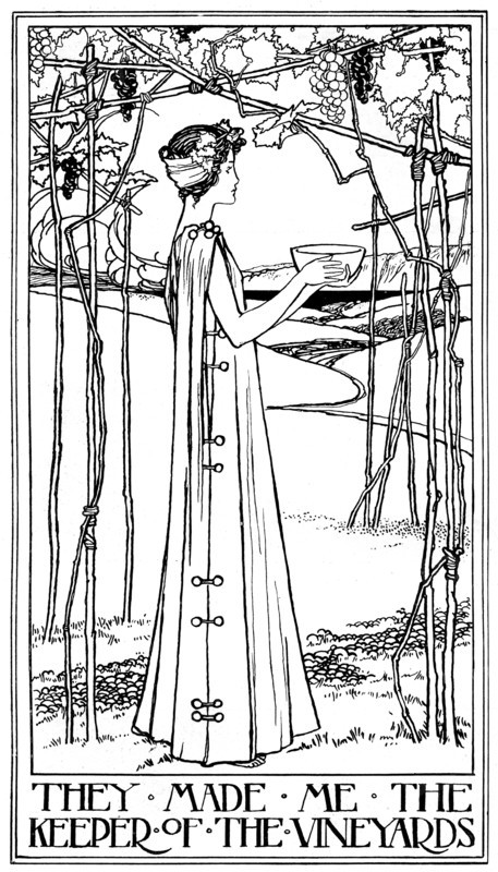 An illustration for The Song of Solomon, 1899. Artist: Unknown