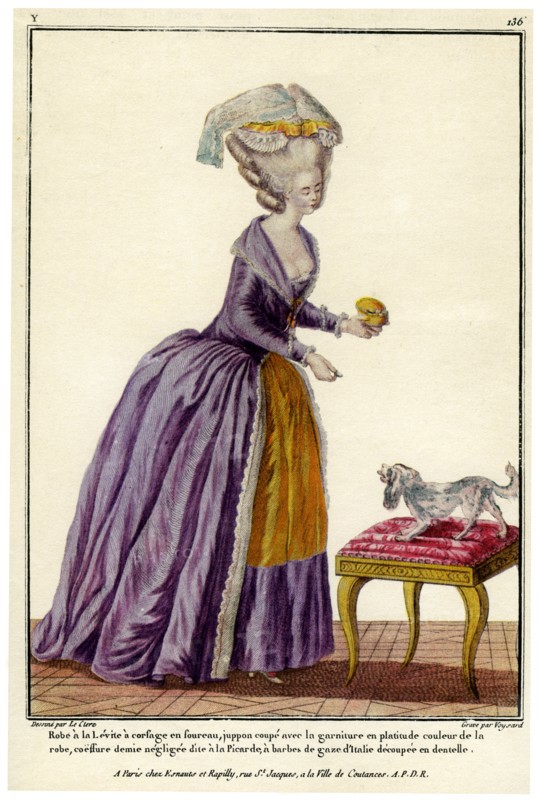French fashion during the reign of Louis XVI, 1938. Artist: Unknown
