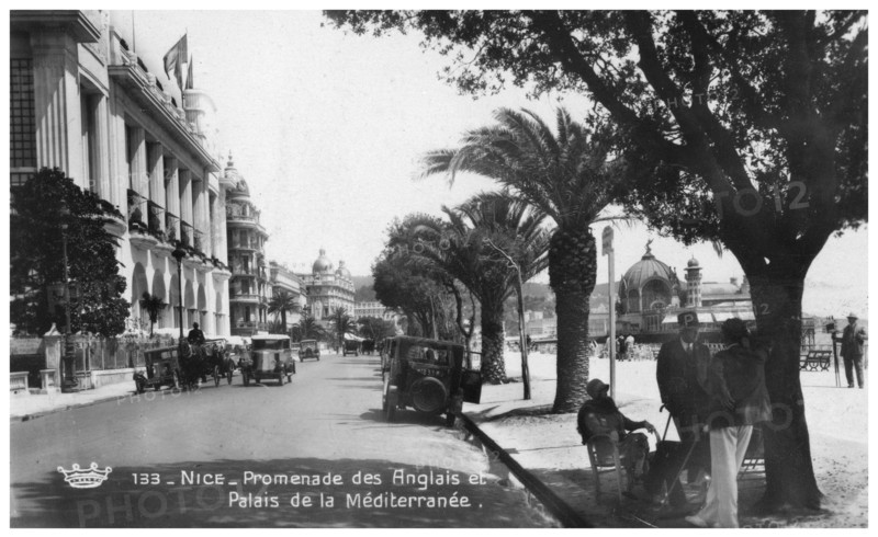 The Palais de la Mediterranee, Nice, France, c1920s.Artist: Munier
