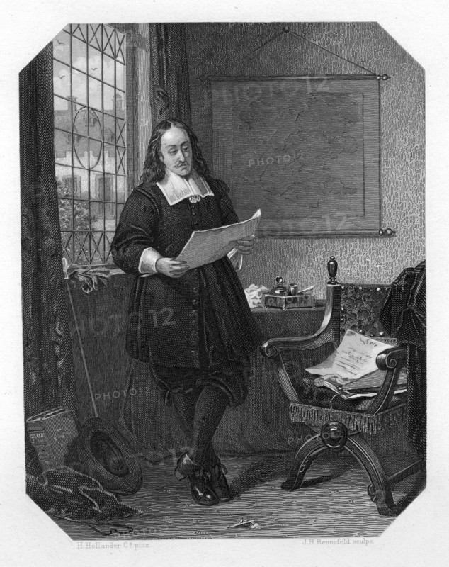 Johan de Witt, Dutch statesman, 1654, (c1870).Artist: JH Rennefeld