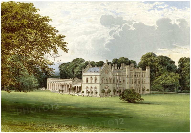 Wycombe Abbey, Buckinghamshire, home of Lord Carrington, c1880. Artist: Unknown