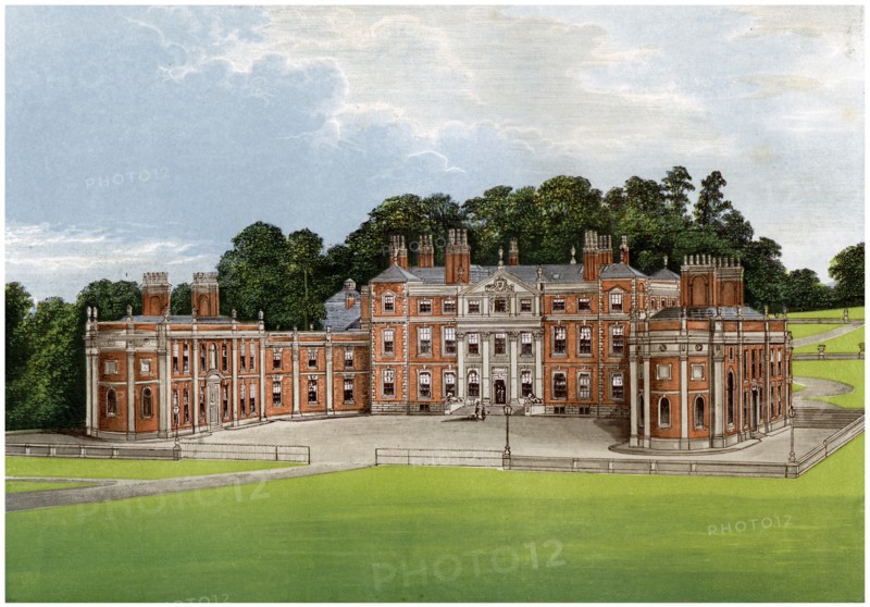 Hawkestone, home of Viscount Hill, c1880. Artist: Unknown