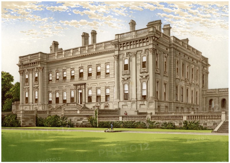 Heythrop, Oxfordshire, home of the Brassey family, c1880. Artist: Unknown