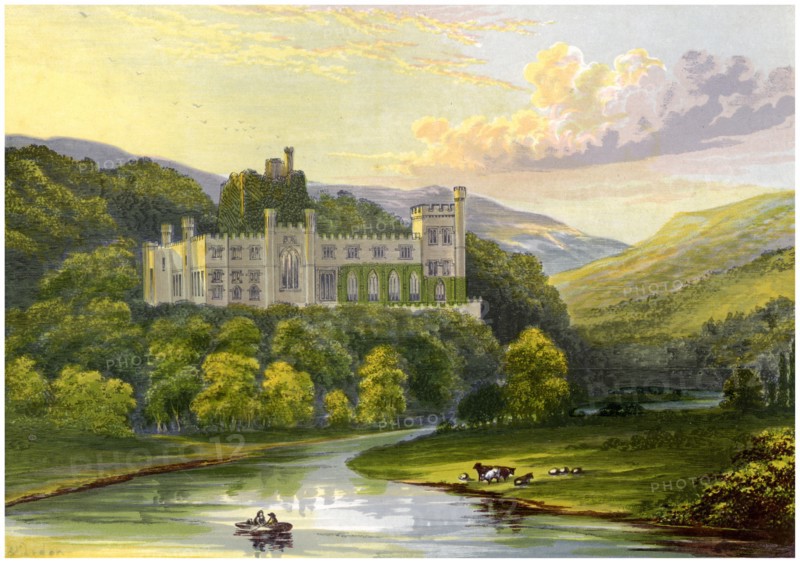 Arundel Castle, Sussex, home of the Duke of Norfolk, c1880. Artist: Unknown