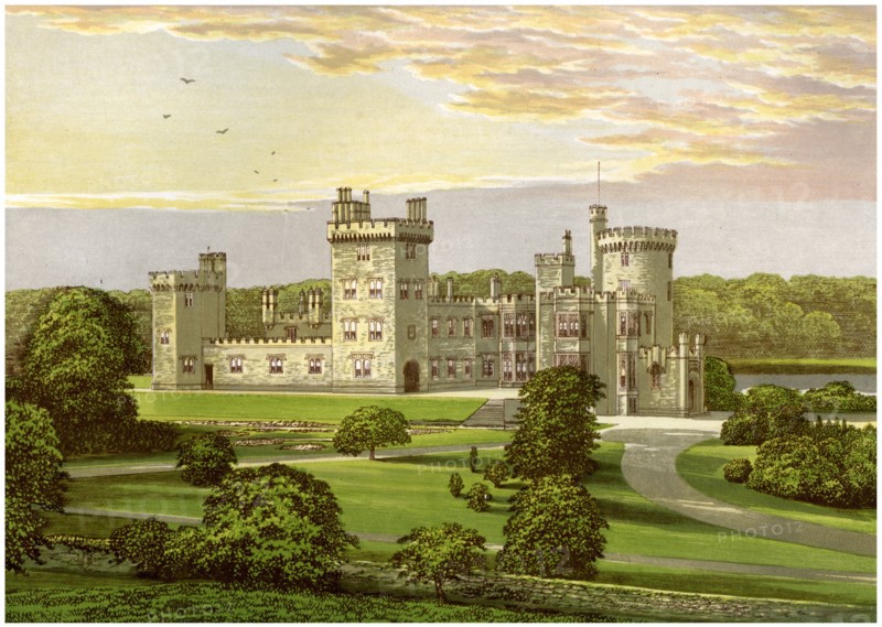 Dromoland, County Clare, Ireland, home of Lord Inchiquin, c1880. Artist: Unknown