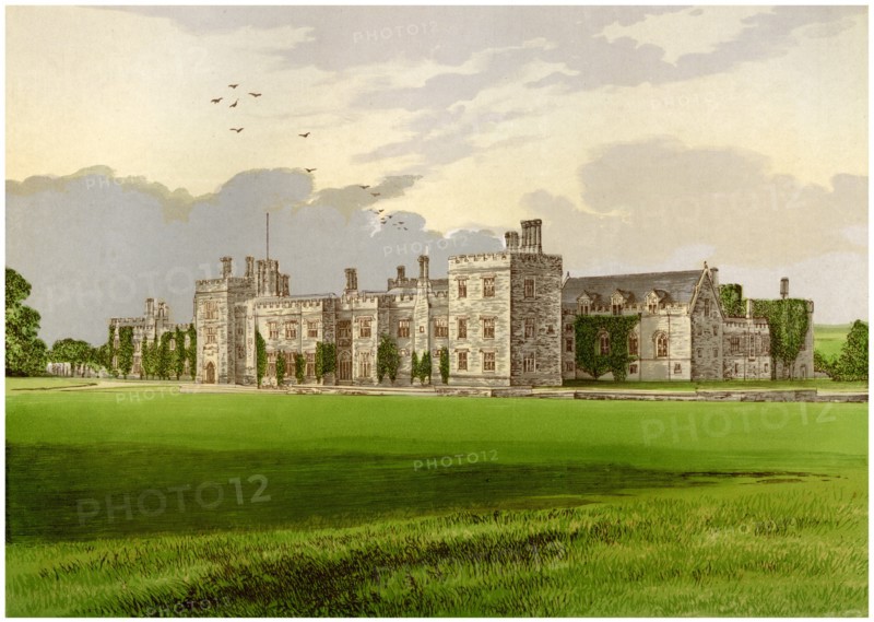 Penshurst Castle, Kent, Lord de L'Isle and Dudley, c1880. Artist: Unknown
