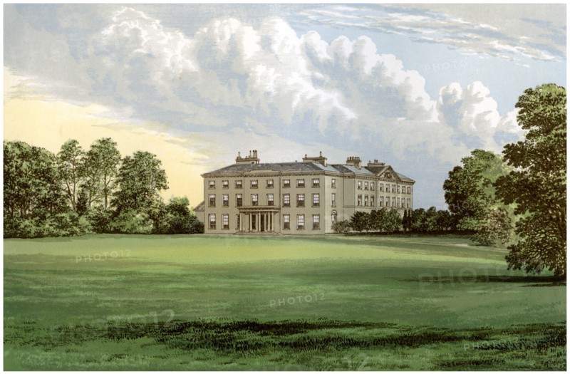 Farnham Lodge, County Cavan, Ireland, home of Lord Farnham, c1880. Artist: Unknown