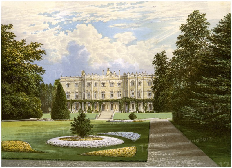 Hughenden Manor, Earl of Beaconsfield, c1880. Artist: Unknown