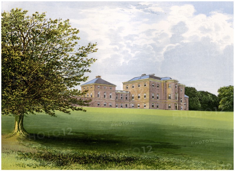 Mersham-le-Hatch, Kent, home of Baronet Knatchbull, c1880. Artist: Unknown