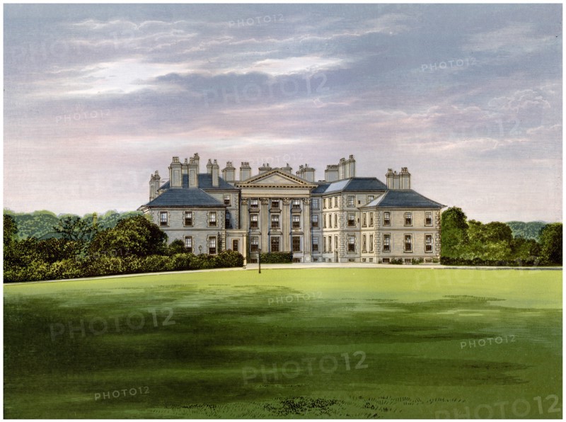 Dalkeith Palace, Edinburgh, Scotland, home of the Duke of Buccleuch, c1880. Artist: Unknown