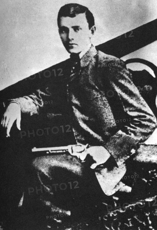 Robert Ford, the killer of the outlaw Jesse James, c1880s (1954). Artist: Unknown