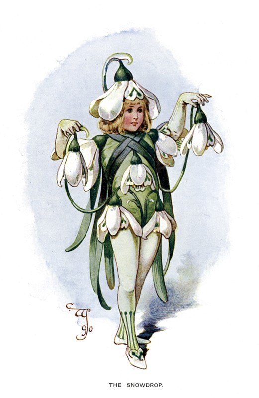 'The Snowdrop', 1899. Artist: Unknown