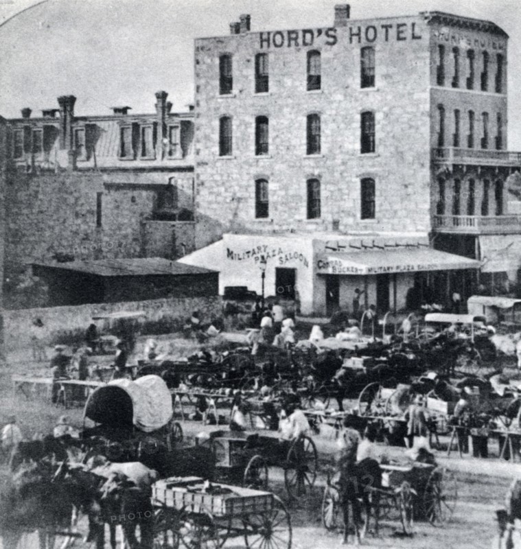 San Antonio, Texas, USA, 1876, (1954). Artist: Unknown