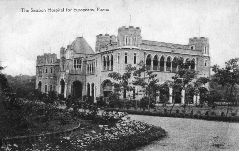 The Sassoon Hospital for Europeans, Poona, (Pune), India, early 20th century.   Creator: Unknown.
