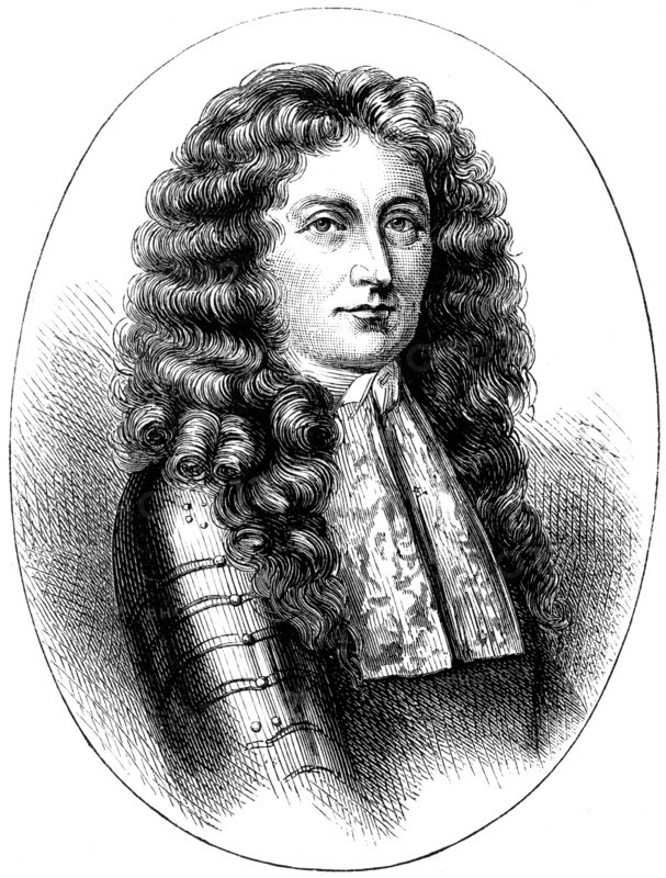 Sir Edmund Andros, English colonial governor in America, 17th century (c1880). Artist: Unknown