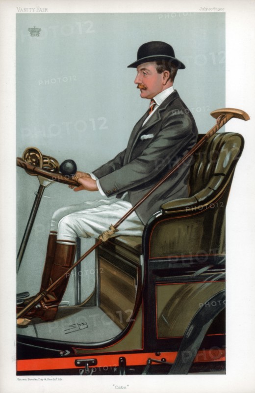 'Cabs', 1903.Artist: Spy