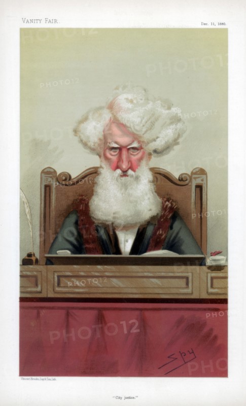'City Justice', 1880. Artist: Spy
