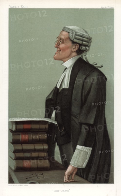 'Vicar General', 1902. Artist: Spy