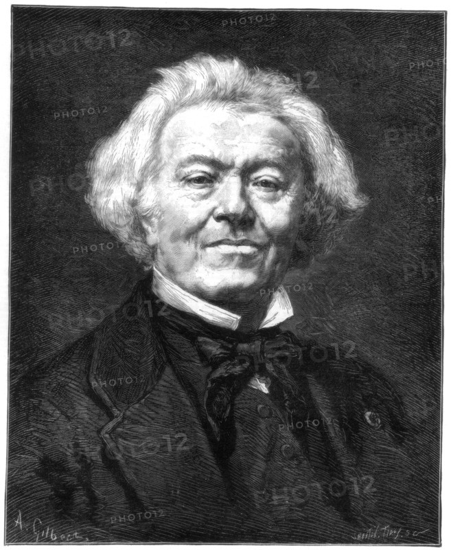 Jean-Baptiste-Camille Corot, French landscape painter and printmaker, 1875. Artist: Smeeton and Tilly