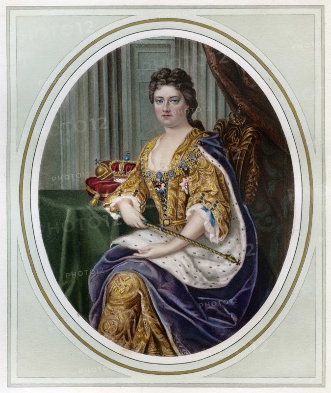 Anne, Queen of Great Britain, 1702-1714 (1906). Artist: Unknown